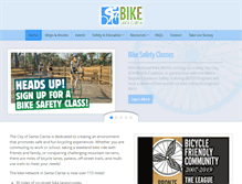 Tablet Screenshot of bikesantaclarita.com